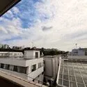 ダイアパレスクロッシングマインド横浜 南東側バルコニーからの眺望（眺望は永続的に保証されるものではございません）