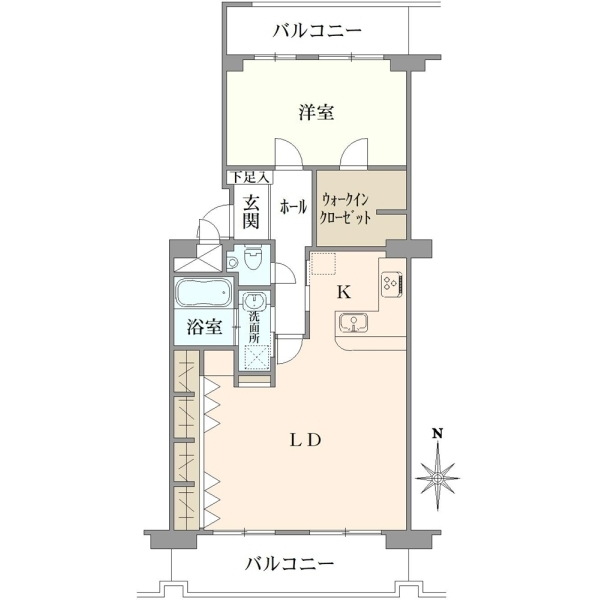 パークハイツ多摩川 間取図