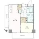 グローリオ白金高輪 間取図