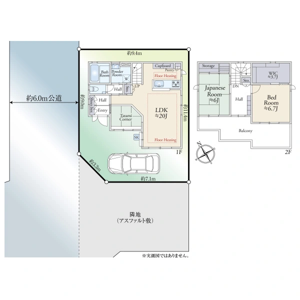 川口市大字差間 間取図