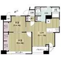 シルバーパレス千駄木 間取図