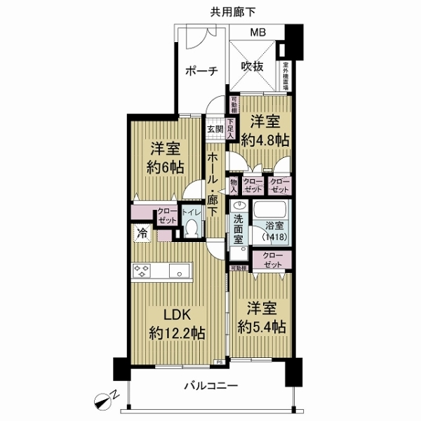 イクシア青砥 間取図
