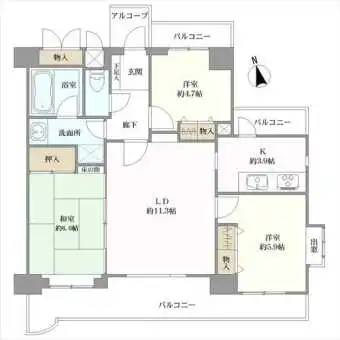 間取図