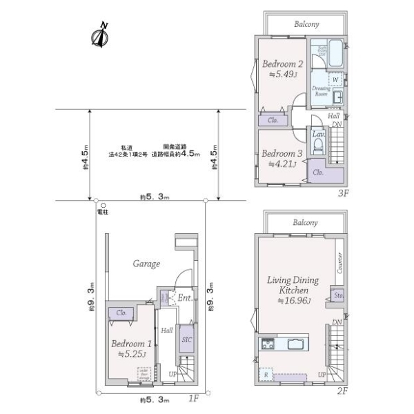 横浜市港北区綱島東６丁目 間取図
