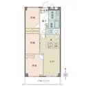 日商岩井木場マンション 各部屋に収納があり、収納力が豊富。