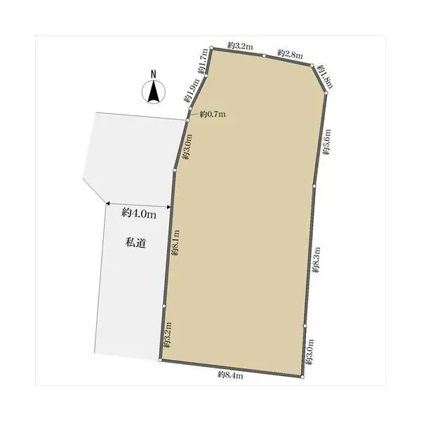 練馬区春日町６丁目 区画図