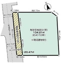 中野区新井３丁目 区画図