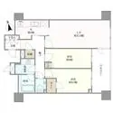 グレンパーク駒場 間取図
