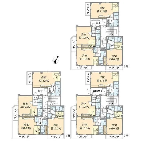 レグルス桜夙川 間取図