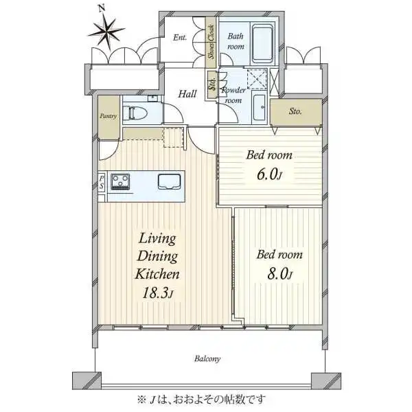 グランドメゾン夕陽ヶ丘 間取図