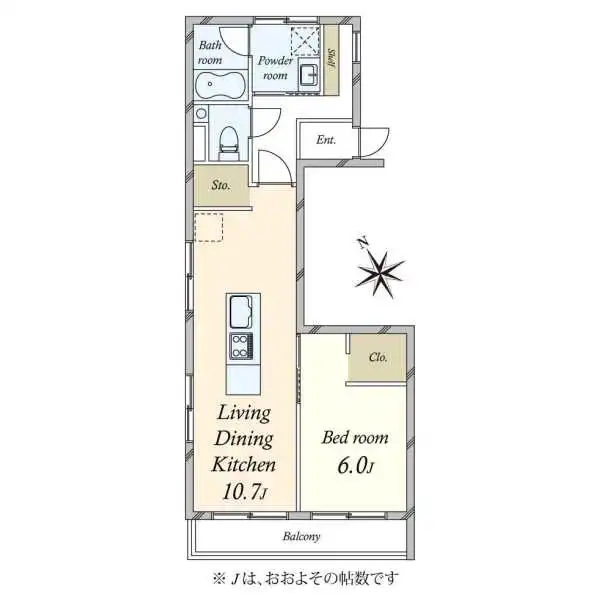 ライオンズマンション目黒第５ 間取図