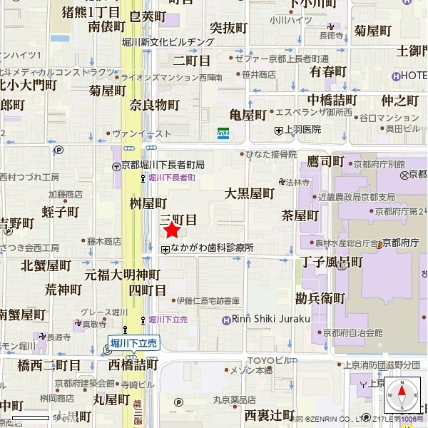 ホーユウコンフォルト二条城前 京都市営地下鉄烏丸線「丸太町」まで徒歩14♪生活施設が揃う住みよい住環境です。