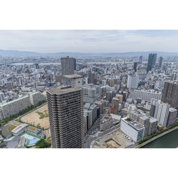 ザ・パークハウス中之島タワー 北西バルコニーからの眺望