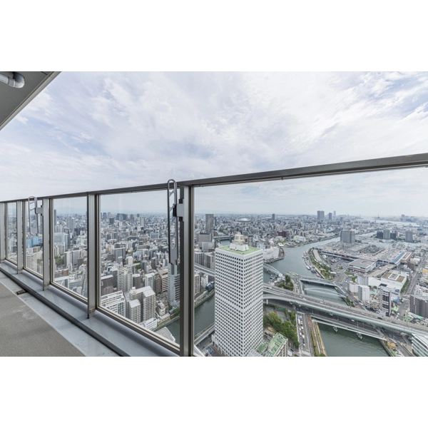 ザ・パークハウス中之島タワー 南西バルコニー