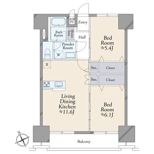 ダイアパレス新板橋 間取図