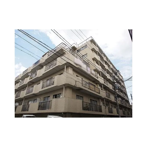 ライオンズマンション荏原 現地外観