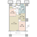 ＴＨＥ　ＴＯＫＹＯ　ＴＯＷＥＲＳ 間取図