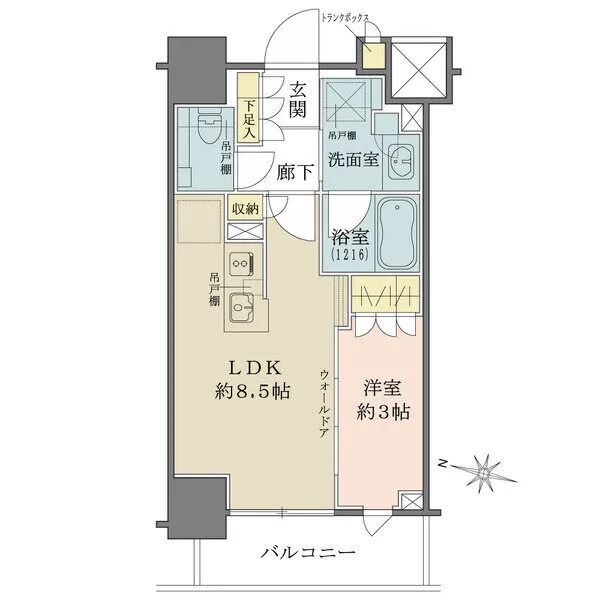 ブランズ文京本郷一丁目 間取図