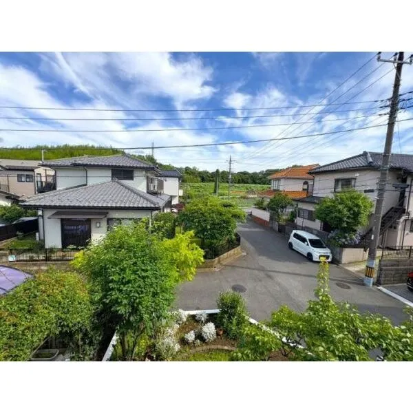 横浜市港南区日限山4丁目 建物2階からの眺望(南側)
