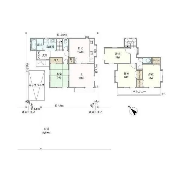 鎌倉市笛田３丁目 間取図