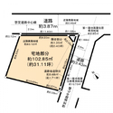 杉並区天沼３丁目 区画図