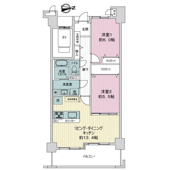 サーパス桂 間取図