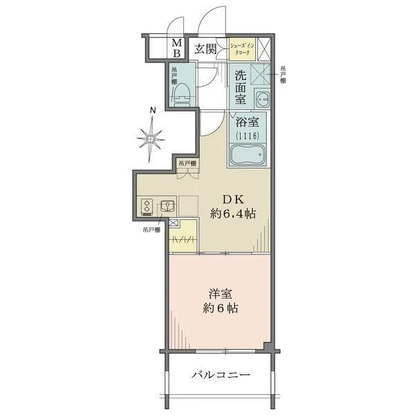 エステムプラザ名古屋駅前プライムタワー バス・トイレ別。独立洗面台。クロゼット・カップボード・シューズインクロゼット等収納豊富