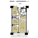 ドムール新小岩プレミアムレジデンス 間取図