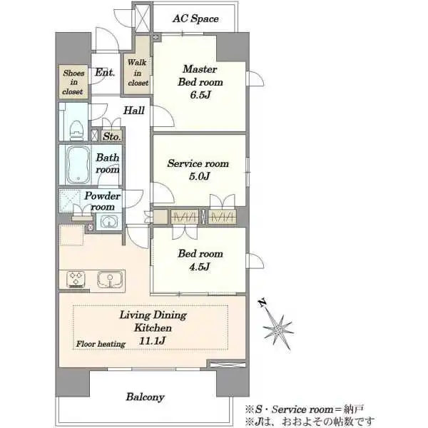 プレシス田端ブラン 間取図