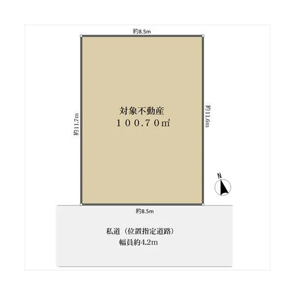 所沢市大字下安松 間取図