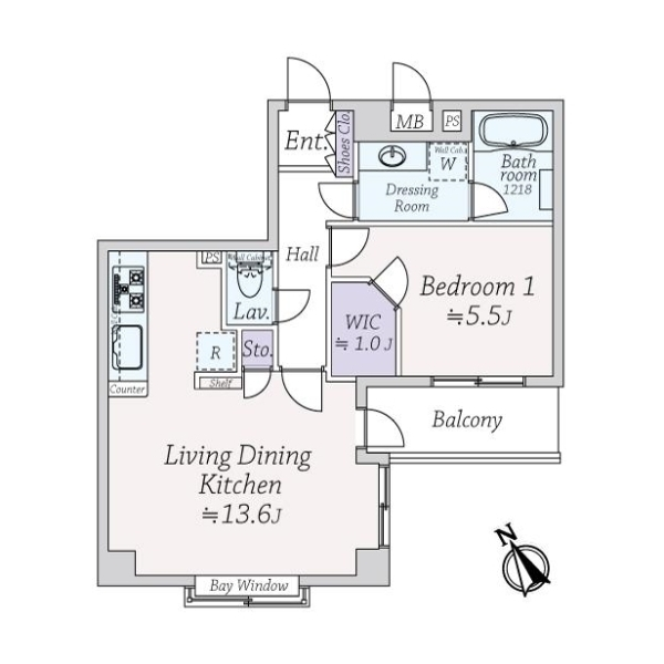 松濤ホームズ 間取図