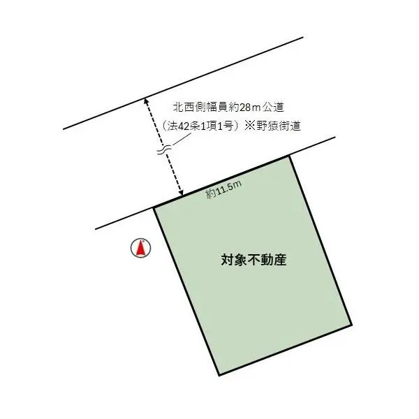 八王子市下柚木２丁目 間取図
