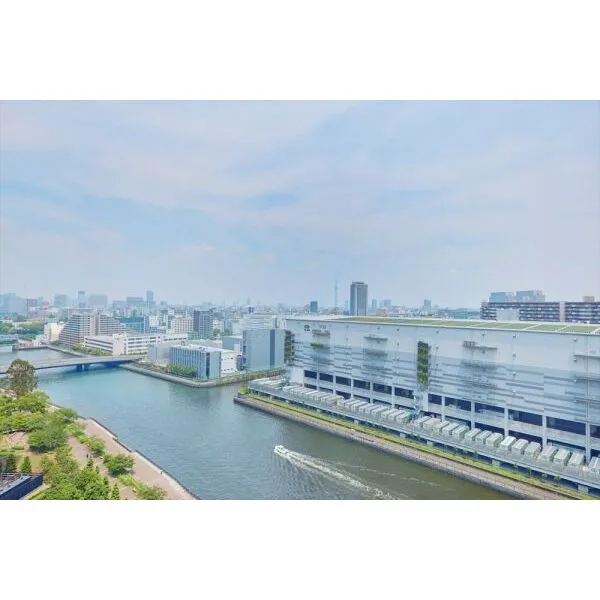 ＴＨＥ　ＴＯＹＯＳＵ　ＴＯＷＥＲ スカイツリーと豊洲運河を一望できます※天候による