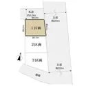 川崎市中原区市ノ坪 地形図