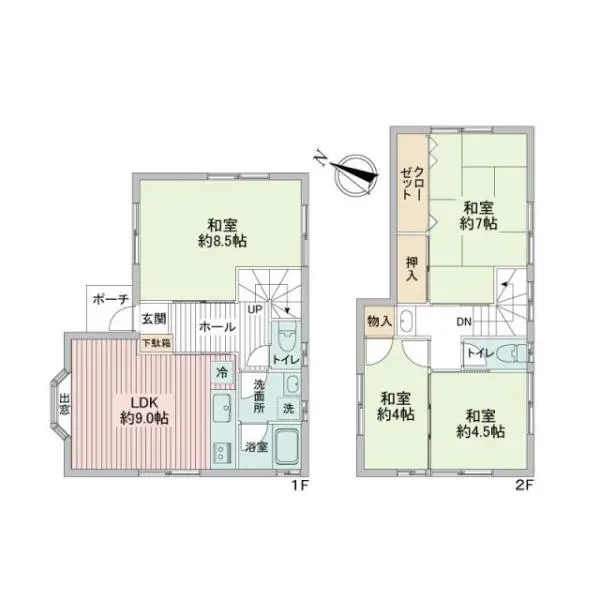 八千代市勝田台４丁目 間取図