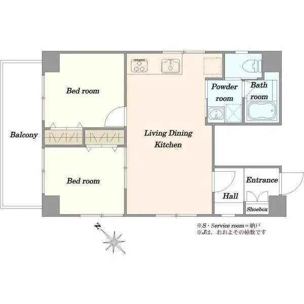 巣鴨第2SYマンション 間取図