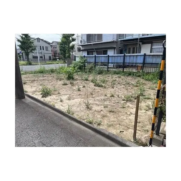 川崎市中原区市ノ坪 現地（左側１区画）