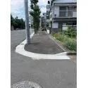 川崎市中原区市ノ坪 西側前面道路