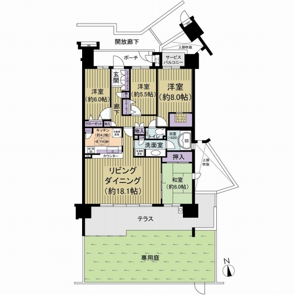 グラン・レジデンス 間取図
