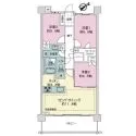 ライオンズ長津田グランリーフ 間取図