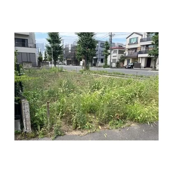 川崎市中原区市ノ坪 現地（１～３区画全体）