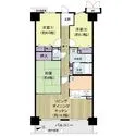 堺宿院グリーンマンション 間取図