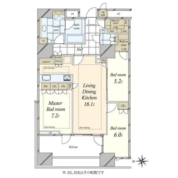三田ガーデンヒルズ　イーストヒル 間取図