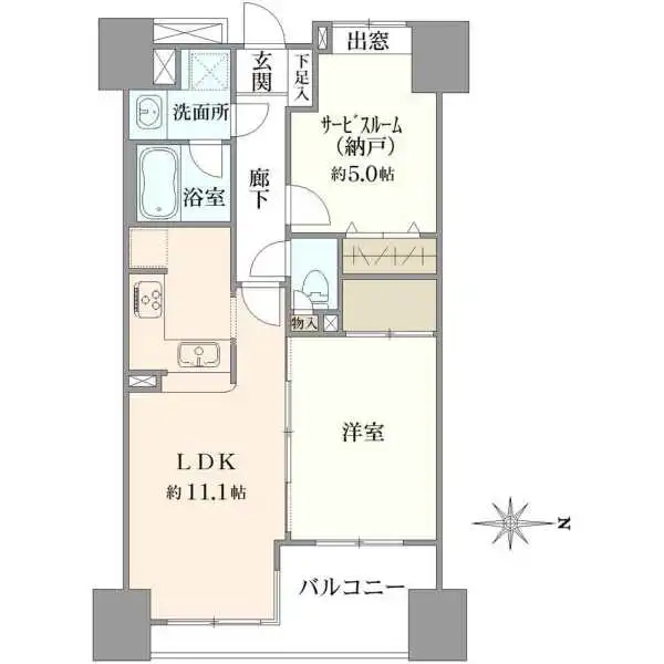 ライオンズステーションプラザ練馬 間取図