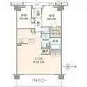 プラウド南浦和 間取図