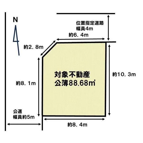 練馬区田柄3丁目 間取図