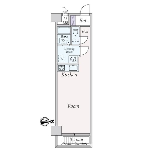 ライオンズマンション国分寺第３ 間取図