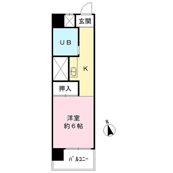 大森永谷マンション 間取図