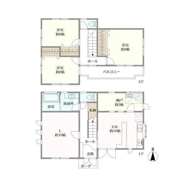 堺市北区東上野芝町2丁 間取図