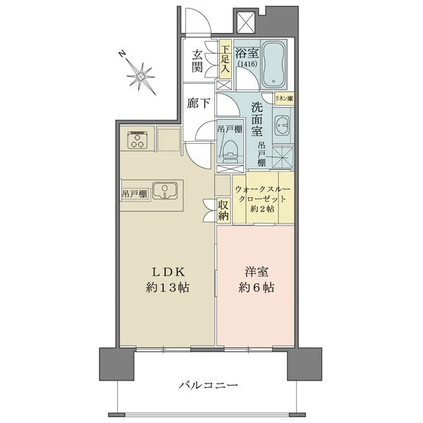 小石川アインス 間取図